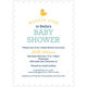 Navy Waddle Over Shower Invitations Image 6 of 6